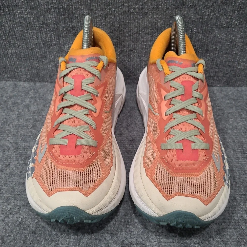 Hoka Mafate X Women's Size 7.5B Feldspar Mountain Fog Running Shoes Comfort